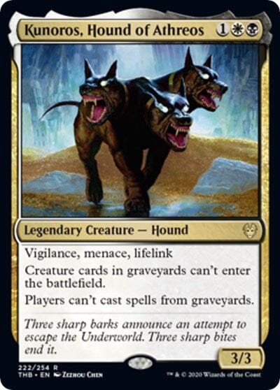 Kunoros, Hound of Athreos [Theros Beyond Death] MTG Single Magic: The Gathering  | Multizone: Comics And Games