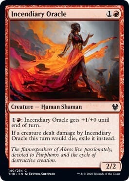 Incendiary Oracle [Theros Beyond Death] MTG Single Magic: The Gathering  | Multizone: Comics And Games