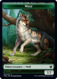 Wolf Token [Theros Beyond Death] MTG Single Magic: The Gathering  | Multizone: Comics And Games