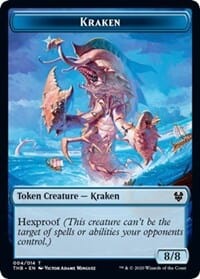 Kraken Token [Theros Beyond Death] MTG Single Magic: The Gathering  | Multizone: Comics And Games