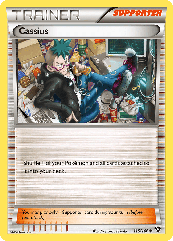 Cassius (115/146) [XY: Base Set] Pokemon Single Pokémon  | Multizone: Comics And Games