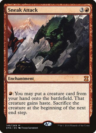 Sneak Attack [Eternal Masters] MTG Single Magic: The Gathering  | Multizone: Comics And Games