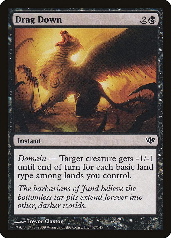 Drag Down [Conflux] MTG Single Magic: The Gathering  | Multizone: Comics And Games