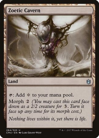 Zoetic Cavern [Commander Anthology] MTG Single Magic: The Gathering  | Multizone: Comics And Games