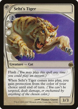 Seht's Tiger [Future Sight] MTG Single Magic: The Gathering  | Multizone: Comics And Games