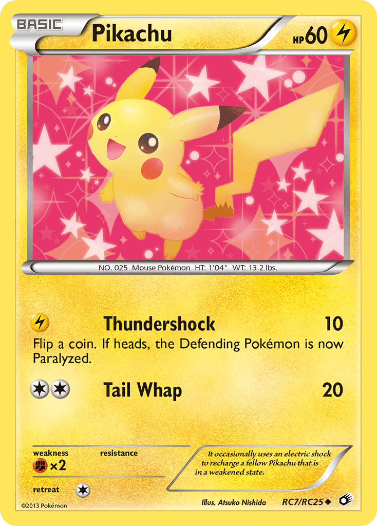 Pikachu (RC7/RC25) [Black & White: Legendary Treasures] Pokemon Single Pokémon  | Multizone: Comics And Games
