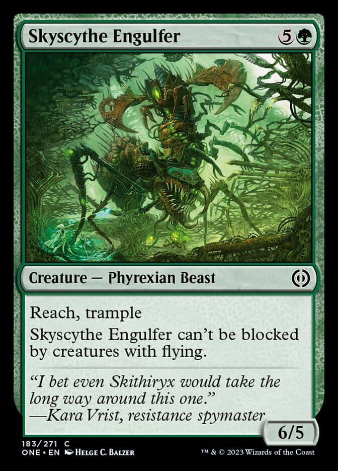 Skyscythe Engulfer [Phyrexia: All Will Be One] MTG Single Magic: The Gathering  | Multizone: Comics And Games