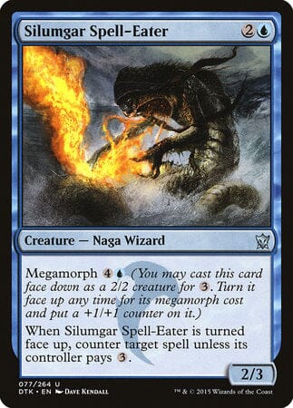 Silumgar Spell-Eater [Dragons of Tarkir] MTG Single Magic: The Gathering  | Multizone: Comics And Games