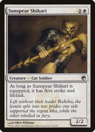 Sunspear Shikari [Scars of Mirrodin] MTG Single Magic: The Gathering  | Multizone: Comics And Games