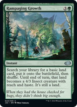 Rampaging Growth [Jumpstart 2022] MTG Single Magic: The Gathering  | Multizone: Comics And Games