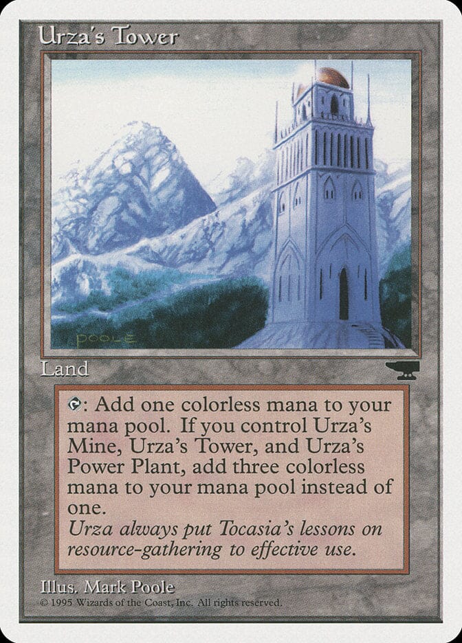 Urza's Tower (Mountains) [Chronicles] MTG Single Magic: The Gathering  | Multizone: Comics And Games