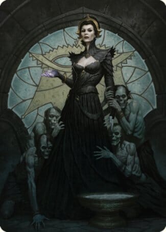 Liliana of the Veil Art Card [Dominaria United Art Series] MTG Single Magic: The Gathering  | Multizone: Comics And Games