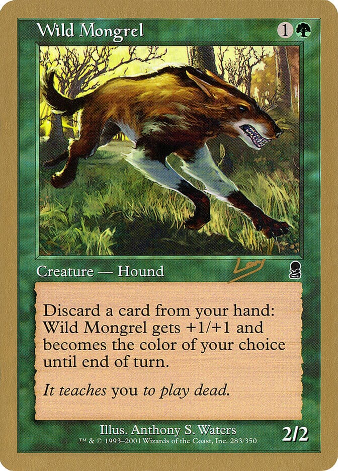 Wild Mongrel (Raphael Levy) [World Championship Decks 2002] MTG Single Magic: The Gathering  | Multizone: Comics And Games