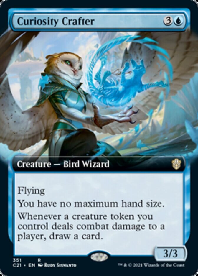 Curiosity Crafter (Extended) [Commander 2021] MTG Single Magic: The Gathering  | Multizone: Comics And Games