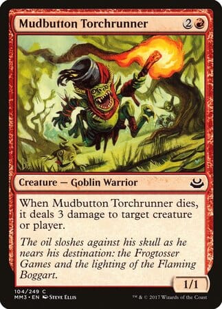 Mudbutton Torchrunner [Modern Masters 2017] MTG Single Magic: The Gathering  | Multizone: Comics And Games