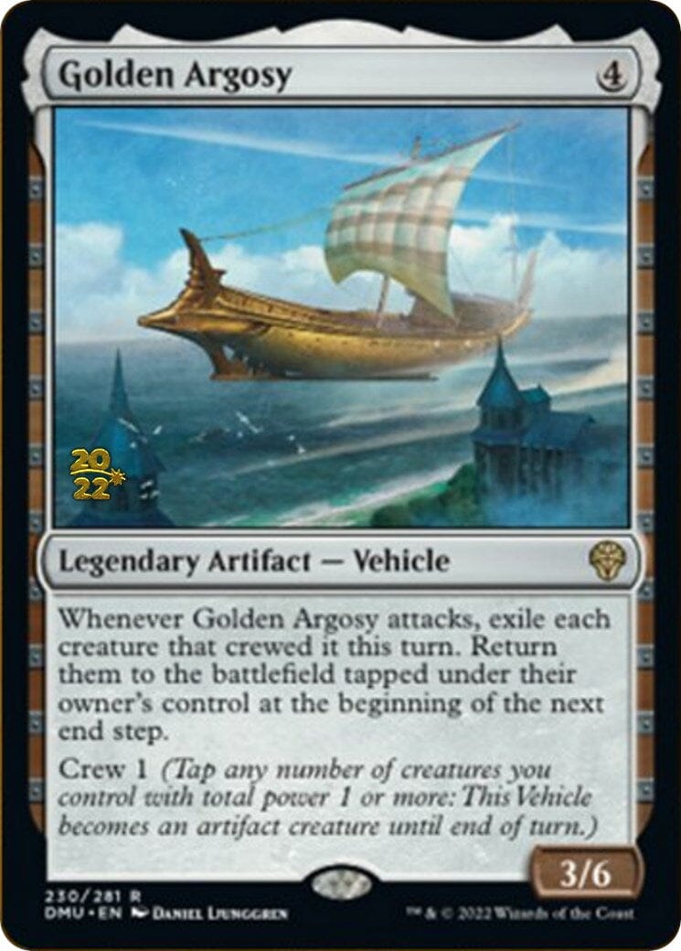 Golden Argosy [Dominaria United Prerelease Promos] MTG Single Magic: The Gathering  | Multizone: Comics And Games