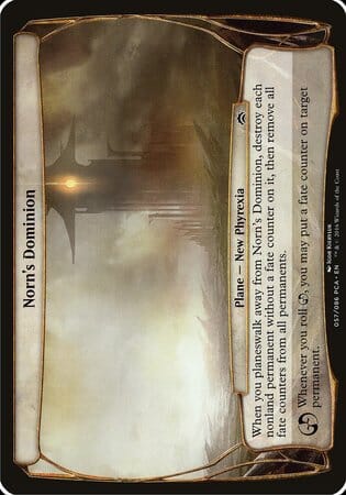Norn's Dominion (Planechase Anthology) [Planechase Anthology Planes] MTG Single Magic: The Gathering  | Multizone: Comics And Games