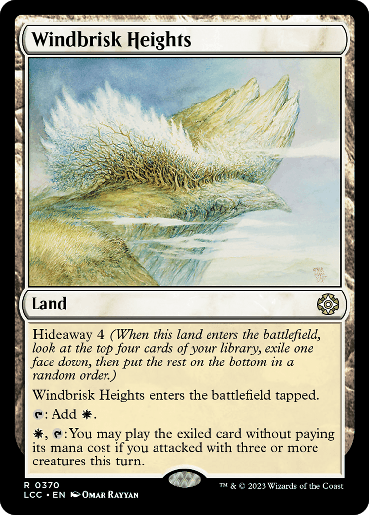 Windbrisk Heights [The Lost Caverns of Ixalan Commander] MTG Single Magic: The Gathering  | Multizone: Comics And Games