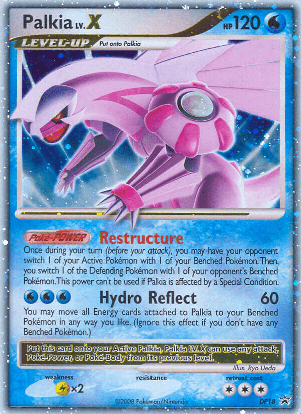 Palkia LV.X (DP18) [Diamond & Pearl: Black Star Promos] Pokemon Single Pokémon  | Multizone: Comics And Games