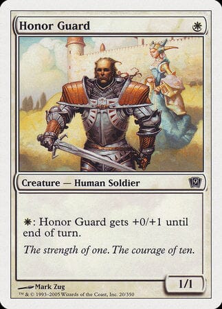 Honor Guard [Ninth Edition] MTG Single Magic: The Gathering  | Multizone: Comics And Games