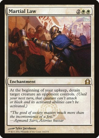 Martial Law [Return to Ravnica] MTG Single Magic: The Gathering  | Multizone: Comics And Games