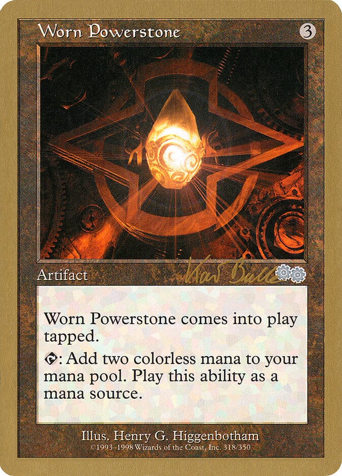 Worn Powerstone (Kai Budde) [World Championship Decks 1999] MTG Single Magic: The Gathering  | Multizone: Comics And Games