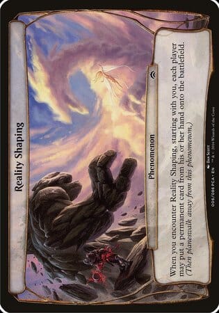 Reality Shaping (Planechase Anthology) [Planechase Anthology Planes] MTG Single Magic: The Gathering  | Multizone: Comics And Games