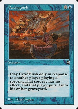 Extinguish [Portal Three Kingdoms] MTG Single Magic: The Gathering  | Multizone: Comics And Games