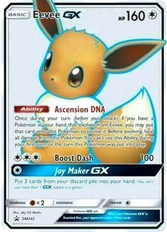 Eevee GX - SM242 [SM Promos] Pokemon Single Pokémon  | Multizone: Comics And Games