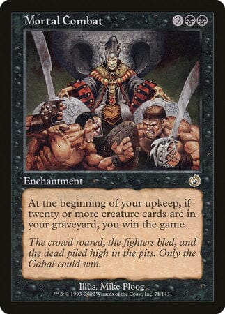 Mortal Combat [Torment] MTG Single Magic: The Gathering  | Multizone: Comics And Games