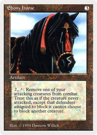 Ebony Horse [Summer Magic / Edgar] MTG Single Magic: The Gathering  | Multizone: Comics And Games