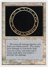 Circle of Protection: Black [Summer Magic / Edgar] MTG Single Magic: The Gathering  | Multizone: Comics And Games