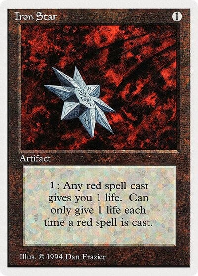 Iron Star [Summer Magic / Edgar] MTG Single Magic: The Gathering  | Multizone: Comics And Games
