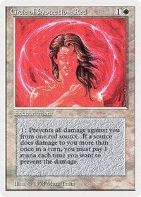 Circle of Protection: Red [Summer Magic / Edgar] MTG Single Magic: The Gathering  | Multizone: Comics And Games
