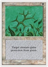 Green Ward [Summer Magic / Edgar] MTG Single Magic: The Gathering  | Multizone: Comics And Games
