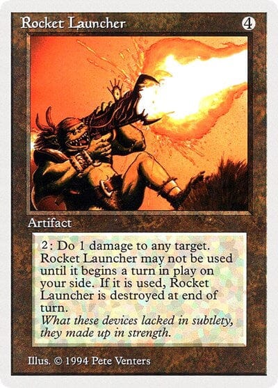 Rocket Launcher [Summer Magic / Edgar] MTG Single Magic: The Gathering  | Multizone: Comics And Games