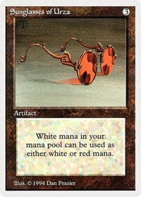 Sunglasses of Urza [Summer Magic / Edgar] MTG Single Magic: The Gathering  | Multizone: Comics And Games
