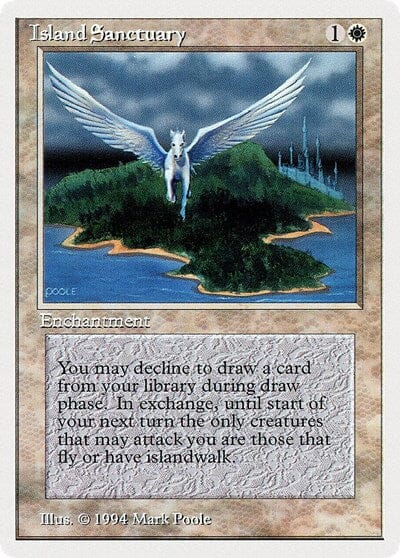 Island Sanctuary [Summer Magic / Edgar] MTG Single Magic: The Gathering  | Multizone: Comics And Games