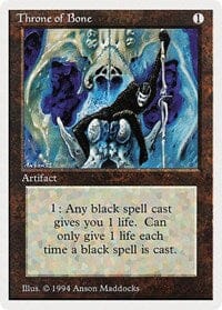 Throne of Bone [Summer Magic / Edgar] MTG Single Magic: The Gathering  | Multizone: Comics And Games