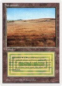 Savannah [Summer Magic / Edgar] MTG Single Magic: The Gathering  | Multizone: Comics And Games