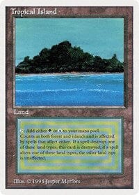 Tropical Island [Summer Magic / Edgar] MTG Single Magic: The Gathering  | Multizone: Comics And Games
