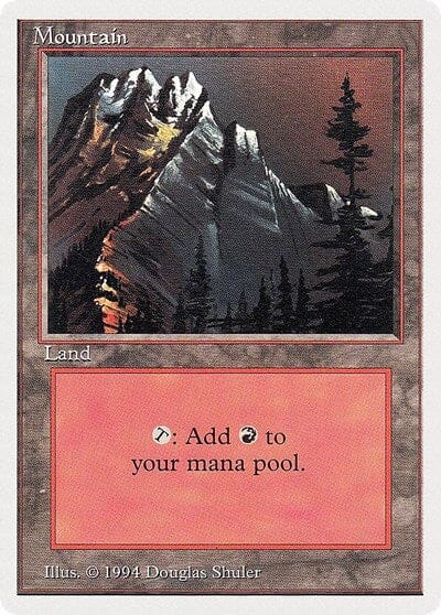 Mountain (A) [Summer Magic] MTG Single Magic: The Gathering  | Multizone: Comics And Games