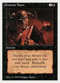 Demonic Tutor [Summer Magic / Edgar] MTG Single Magic: The Gathering  | Multizone: Comics And Games