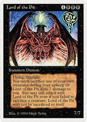 Lord of the Pit [Summer Magic / Edgar] MTG Single Magic: The Gathering  | Multizone: Comics And Games