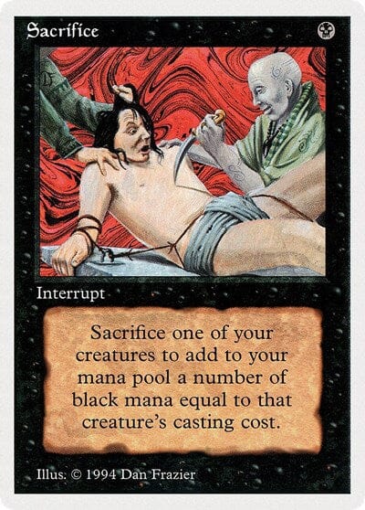 Sacrifice [Summer Magic / Edgar] MTG Single Magic: The Gathering  | Multizone: Comics And Games