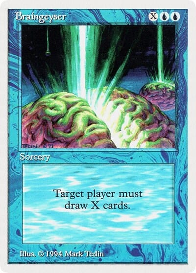 Braingeyser [Summer Magic / Edgar] MTG Single Magic: The Gathering  | Multizone: Comics And Games