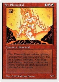 Fire Elemental [Summer Magic / Edgar] MTG Single Magic: The Gathering  | Multizone: Comics And Games