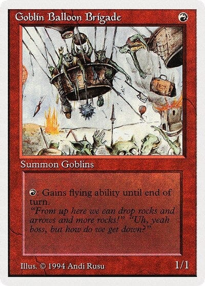 Goblin Balloon Brigade [Summer Magic / Edgar] MTG Single Magic: The Gathering  | Multizone: Comics And Games