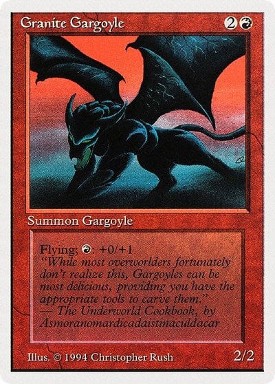 Granite Gargoyle [Summer Magic / Edgar] MTG Single Magic: The Gathering  | Multizone: Comics And Games