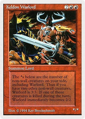Keldon Warlord [Summer Magic / Edgar] MTG Single Magic: The Gathering  | Multizone: Comics And Games